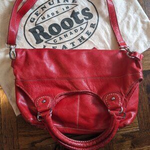 Roots Red Lauren Bag